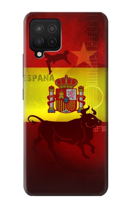 W2984 Spain Football Soccer Hard Case and Leather Flip Case For Samsung Galaxy A42 5G