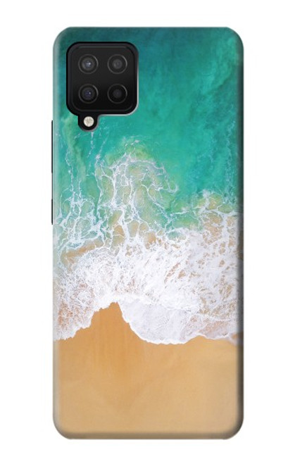 W3150 Sea Beach Hard Case and Leather Flip Case For Samsung Galaxy A42 5G