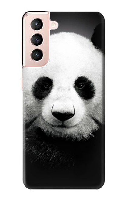 W1072 Panda Bear Hard Case and Leather Flip Case For Samsung Galaxy S21 5G