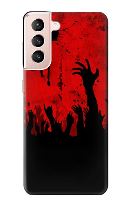 W2458 Zombie Hands Hard Case and Leather Flip Case For Samsung Galaxy S21 5G