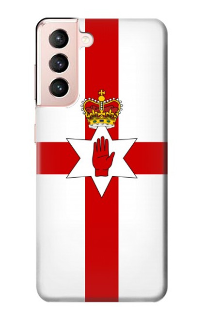 W3089 Flag of Northern Ireland Hard Case and Leather Flip Case For Samsung Galaxy S21 5G