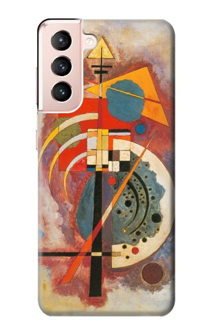 W3337 Wassily Kandinsky Hommage a Grohmann Hard Case and Leather Flip Case For Samsung Galaxy S21 5G