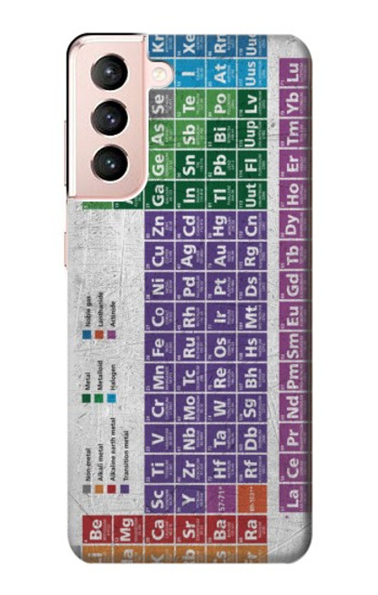 W3383 Periodic Table Hard Case and Leather Flip Case For Samsung Galaxy S21 5G