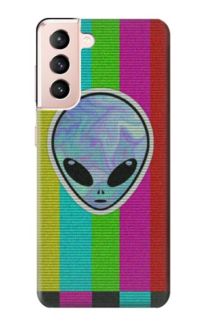 W3437 Alien No Signal Hard Case and Leather Flip Case For Samsung Galaxy S21 5G