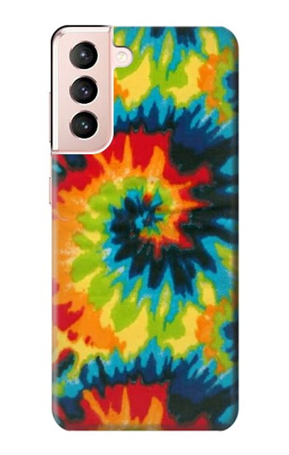 W3459 Tie Dye Hard Case and Leather Flip Case For Samsung Galaxy S21 5G