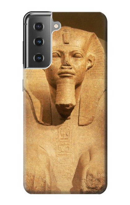 W1973 Sphinx Egyptian Hard Case and Leather Flip Case For Samsung Galaxy S21 Plus 5G, Galaxy S21+ 5G