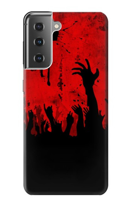 W2458 Zombie Hands Hard Case and Leather Flip Case For Samsung Galaxy S21 Plus 5G, Galaxy S21+ 5G