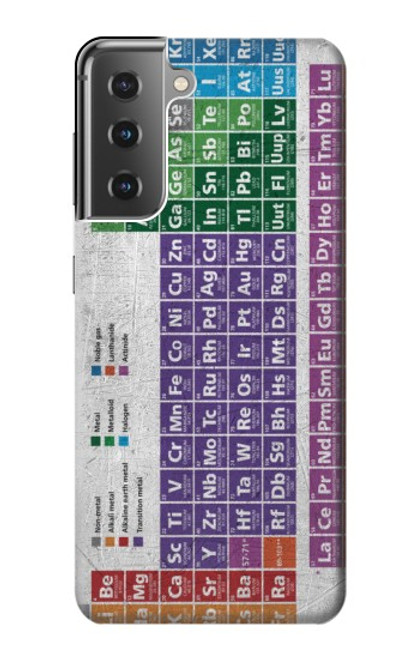 W3383 Periodic Table Hard Case and Leather Flip Case For Samsung Galaxy S21 Plus 5G, Galaxy S21+ 5G