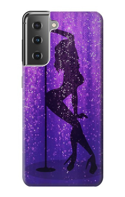 W3400 Pole Dance Hard Case and Leather Flip Case For Samsung Galaxy S21 Plus 5G, Galaxy S21+ 5G