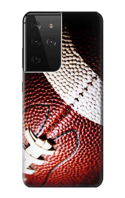 W0062 American Football Hard Case and Leather Flip Case For Samsung Galaxy S21 Ultra 5G