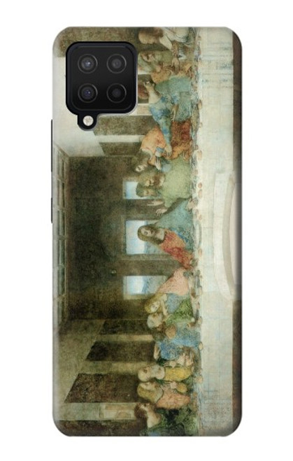 W0173 Leonardo DaVinci The Last Supper Hard Case and Leather Flip Case For Samsung Galaxy A12