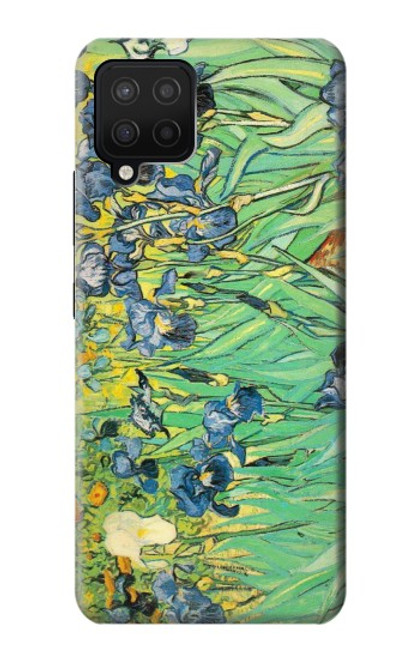 W0210 Van Gogh Irises Hard Case and Leather Flip Case For Samsung Galaxy A12