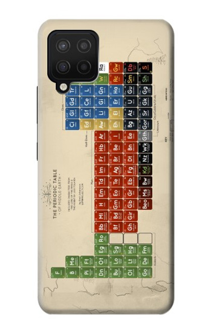 W1695 The Periodic Table of Middle Earth Hard Case and Leather Flip Case For Samsung Galaxy A12