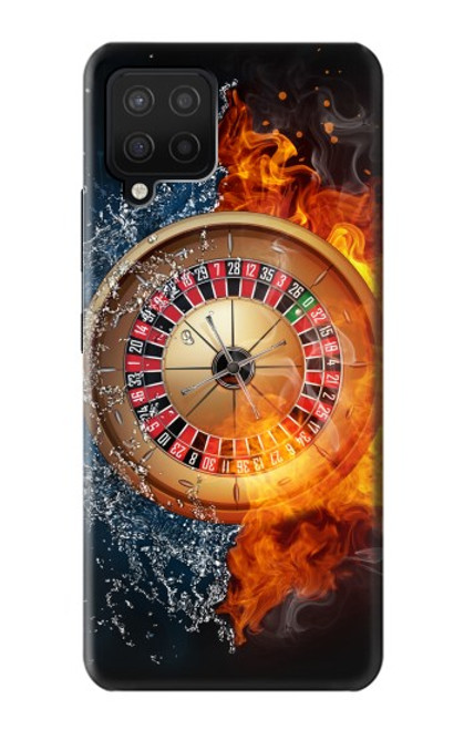 W2289 Roulette Casino Gamble Hard Case and Leather Flip Case For Samsung Galaxy A12