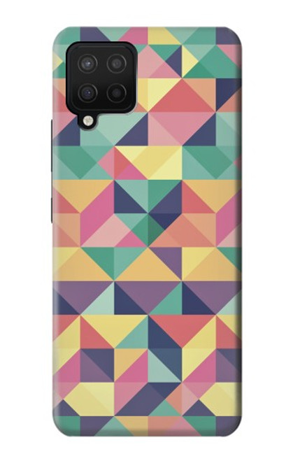 W2379 Variation Pattern Hard Case and Leather Flip Case For Samsung Galaxy A12