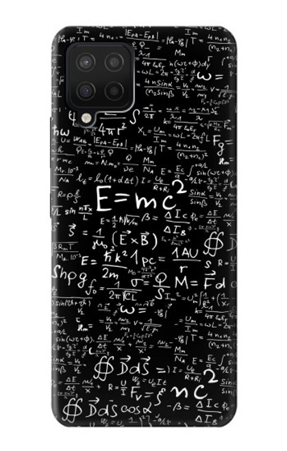 W2574 Mathematics Physics Blackboard Equation Hard Case and Leather Flip Case For Samsung Galaxy A12