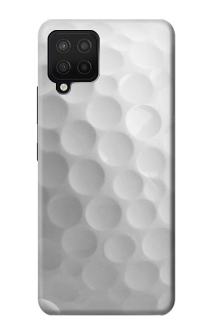 W2960 White Golf Ball Hard Case and Leather Flip Case For Samsung Galaxy A12