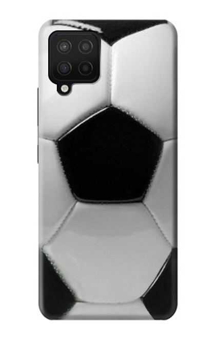 W2964 Football Soccer Ball Hard Case and Leather Flip Case For Samsung Galaxy A12