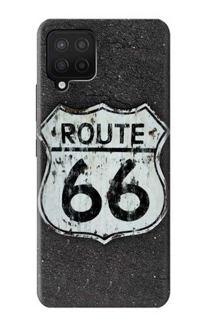 W3207 Route 66 Sign Hard Case and Leather Flip Case For Samsung Galaxy A12