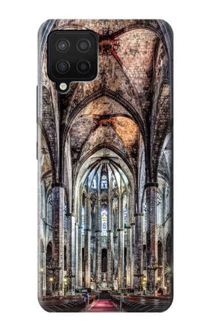 W3210 Santa Maria Del Mar Cathedral Hard Case and Leather Flip Case For Samsung Galaxy A12