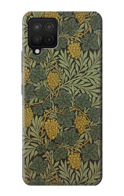 W3662 William Morris Vine Pattern Hard Case and Leather Flip Case For Samsung Galaxy A12