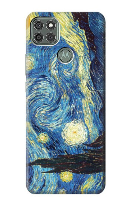 W0213 Van Gogh Starry Nights Hard Case and Leather Flip Case For Motorola Moto G9 Power