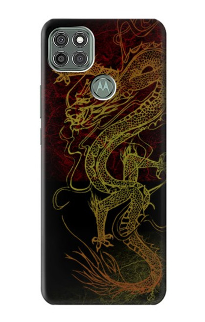 W0354 Chinese Dragon Hard Case and Leather Flip Case For Motorola Moto G9 Power