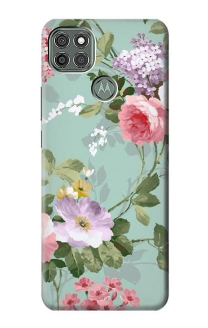 W2178 Flower Floral Art Painting Hard Case and Leather Flip Case For Motorola Moto G9 Power