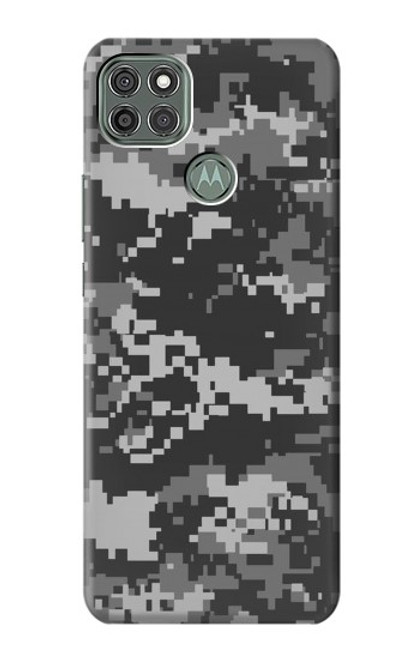 W3293 Urban Black Camo Camouflage Hard Case and Leather Flip Case For Motorola Moto G9 Power