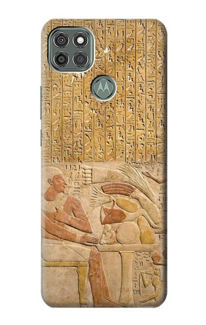 W3398 Egypt Stela Mentuhotep Hard Case and Leather Flip Case For Motorola Moto G9 Power