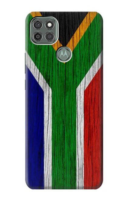 W3464 South Africa Flag Hard Case and Leather Flip Case For Motorola Moto G9 Power