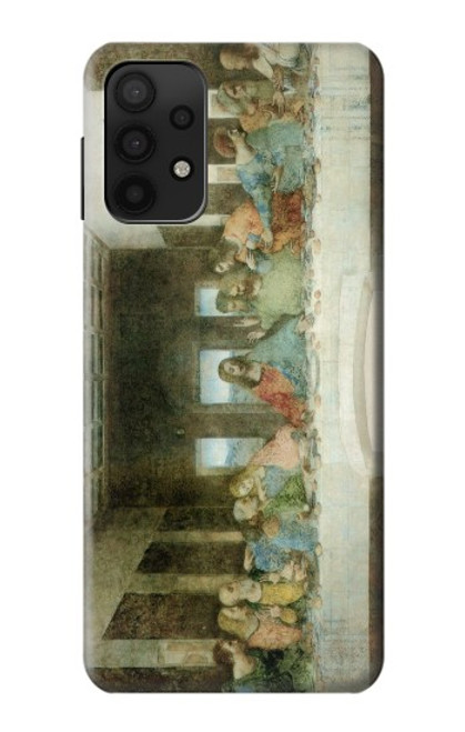 W0173 Leonardo DaVinci The Last Supper Hard Case and Leather Flip Case For Samsung Galaxy A32 5G