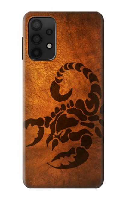 W0683 Scorpion Tattoo Hard Case and Leather Flip Case For Samsung Galaxy A32 5G