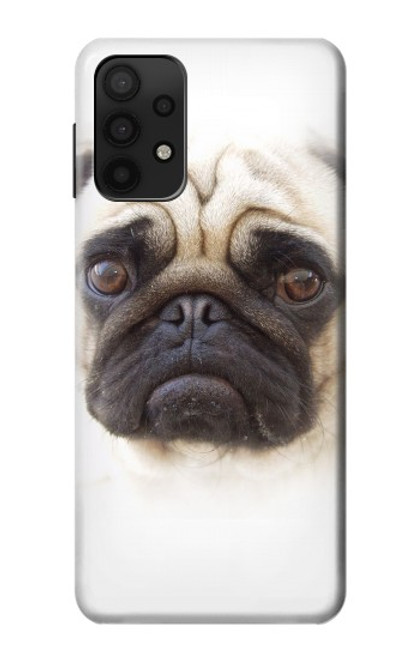 W1852 Pug Dog Hard Case and Leather Flip Case For Samsung Galaxy A32 5G