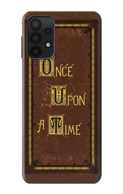 W2824 Once Upon a Time Book Cover Hard Case and Leather Flip Case For Samsung Galaxy A32 5G