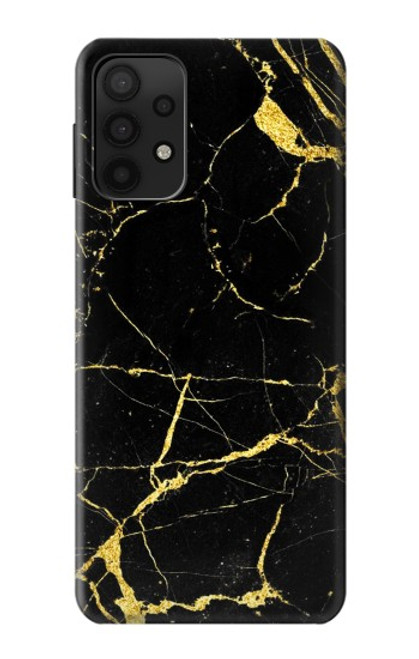 W2896 Gold Marble Graphic Printed Hard Case and Leather Flip Case For Samsung Galaxy A32 5G