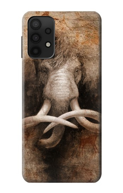 W3427 Mammoth Ancient Cave Art Hard Case and Leather Flip Case For Samsung Galaxy A32 5G