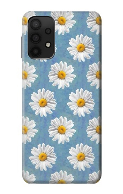 W3454 Floral Daisy Hard Case and Leather Flip Case For Samsung Galaxy A32 5G