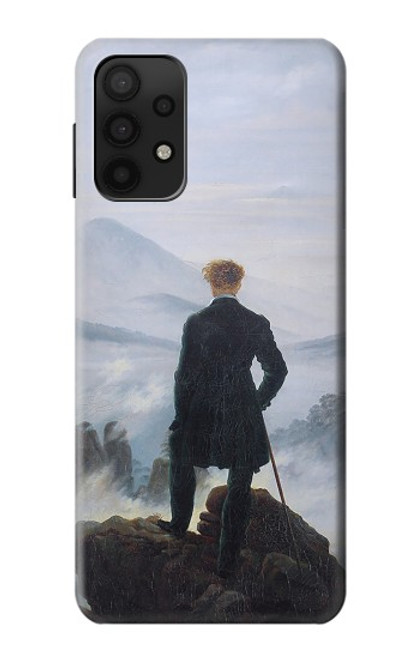 W3789 Wanderer above the Sea of Fog Hard Case and Leather Flip Case For Samsung Galaxy A32 5G