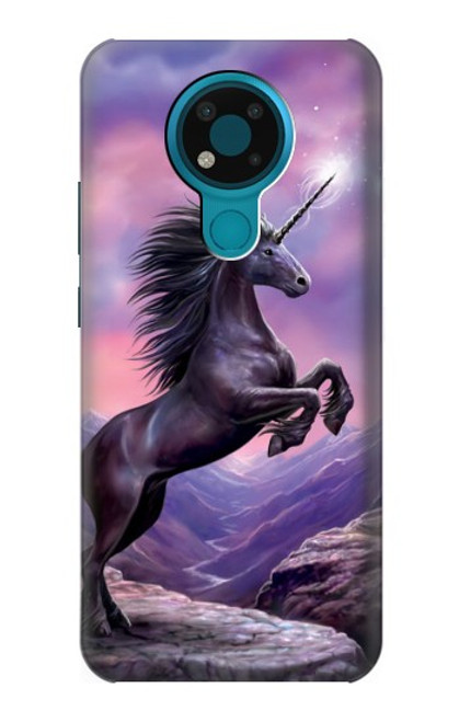 W1461 Unicorn Fantasy Horse Hard Case and Leather Flip Case For Nokia 3.4