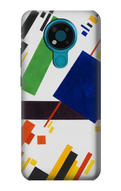 W3343 Kazimir Malevich Suprematist Composition Hard Case and Leather Flip Case For Nokia 3.4