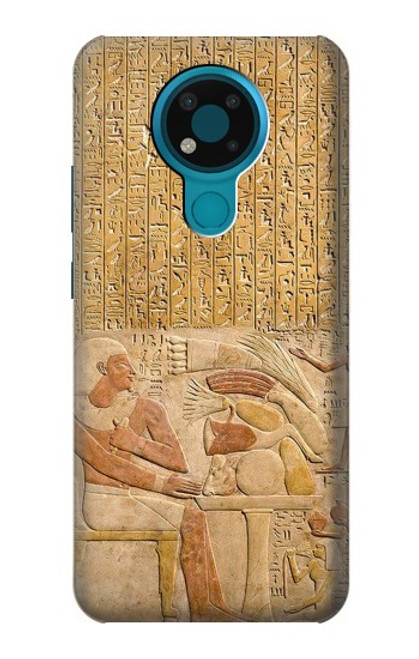 W3398 Egypt Stela Mentuhotep Hard Case and Leather Flip Case For Nokia 3.4