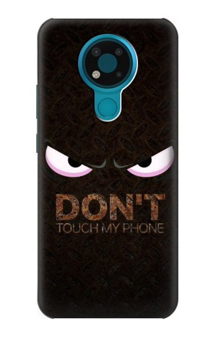 W3412 Do Not Touch My Phone Hard Case and Leather Flip Case For Nokia 3.4