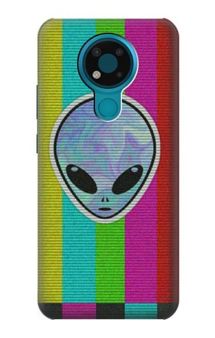 W3437 Alien No Signal Hard Case and Leather Flip Case For Nokia 3.4