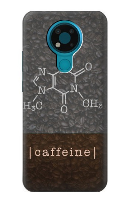 W3475 Caffeine Molecular Hard Case and Leather Flip Case For Nokia 3.4