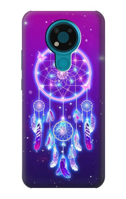 W3484 Cute Galaxy Dream Catcher Hard Case and Leather Flip Case For Nokia 3.4