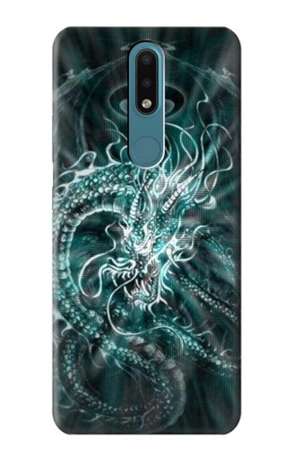 W1006 Digital Chinese Dragon Hard Case and Leather Flip Case For Nokia 2.4