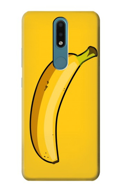 W2294 Banana Hard Case and Leather Flip Case For Nokia 2.4