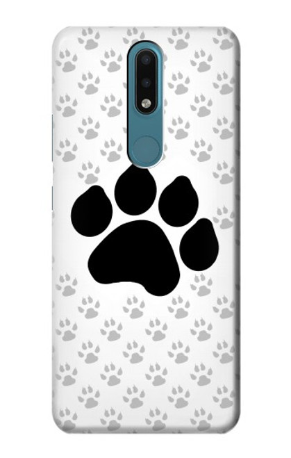 W2355 Paw Foot Print Hard Case and Leather Flip Case For Nokia 2.4