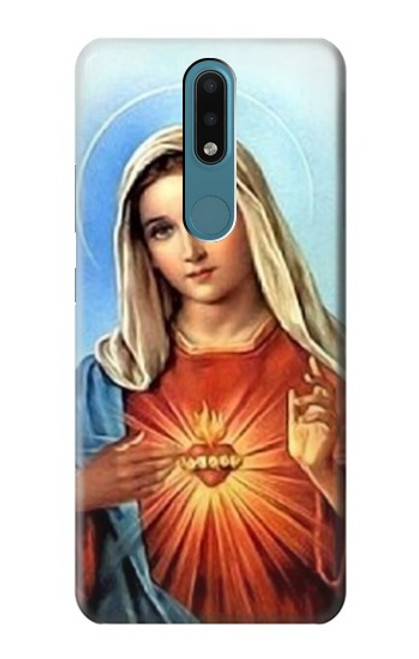 W2420 The Virgin Mary Santa Maria Hard Case and Leather Flip Case For Nokia 2.4